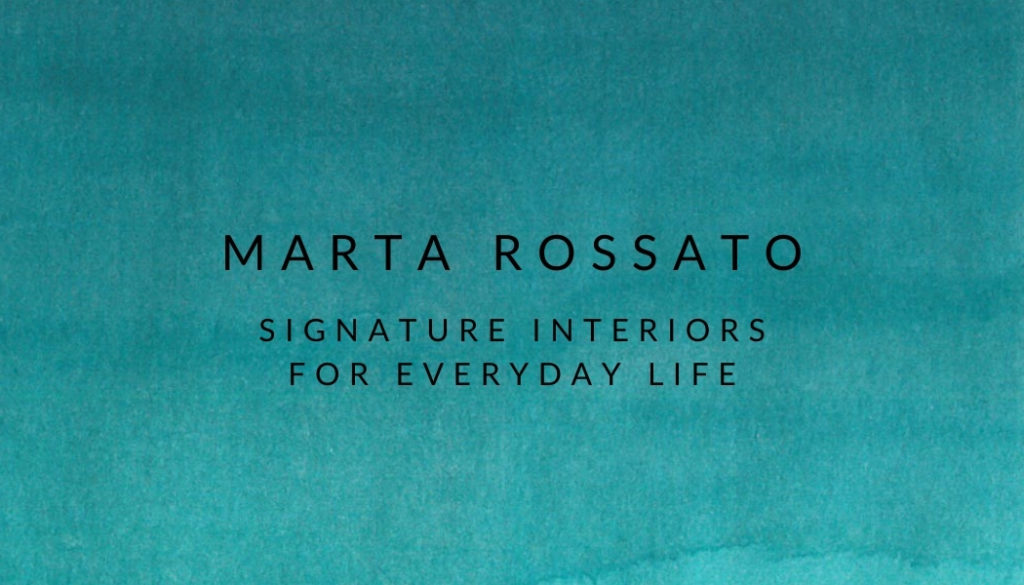 interior design business card