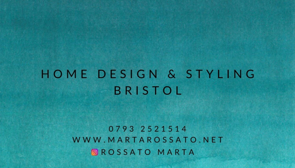 interior designer business card