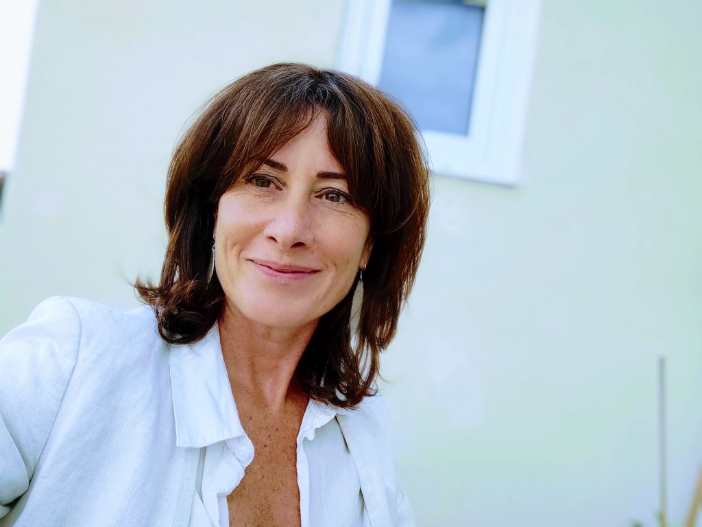 Marta Rossato on a white background